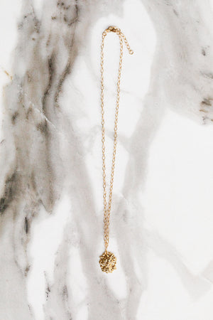 Find the perfect necklace you're looking for from Charme Silkiner! This beautiful 14K Gold Lion Head Pendant Necklace is simply perfection. Great for layering or wearing alone the Chesney Necklace is the perfect piece of unique jewelry that everyone should own. 