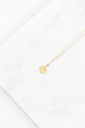 Find the perfect necklace you're looking for from Charme Silkiner! This beautiful 14K Gold Chain Necklace with a Tribal Pendant is perfection. Great for layering or wearing alone the Milo Necklace is the perfect piece of unique jewelry that everyone should own.