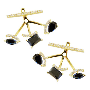 Constellation Ear Jacket Earrings
